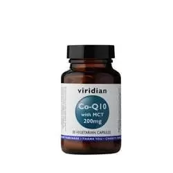 Image of Viridian Co-enzyme Q10 200mg with MCT 30 Capsules