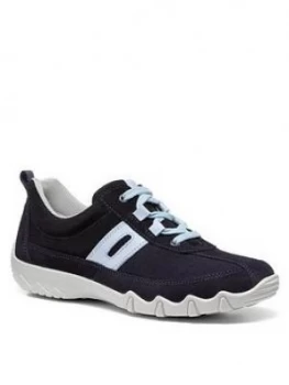 Image of Hotter Leanne Il Trainers - Navy, Size 4, Women