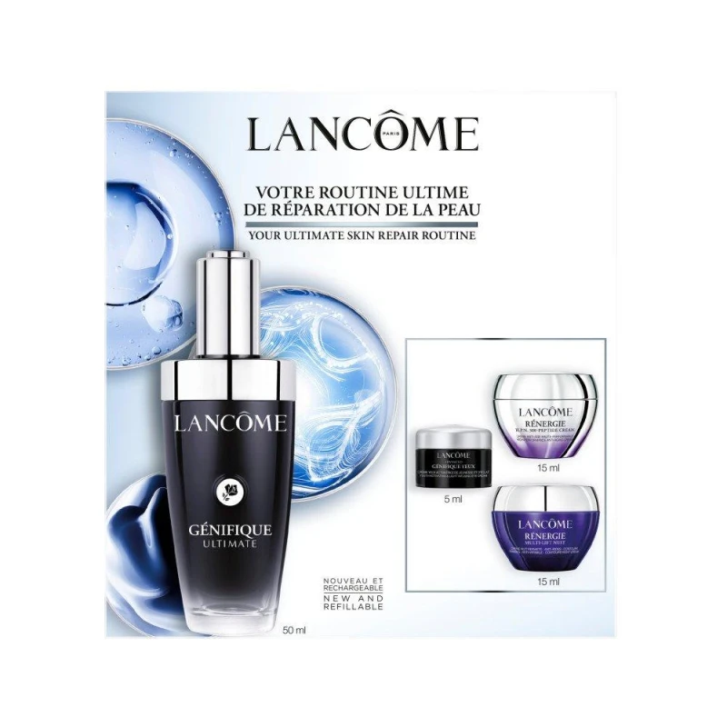 Image of Lancome Genifique Ultimate Serum Set Your Ultimate Skin Repair Routine 50ml None female One Size