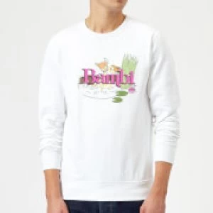Image of Disney Bambi Kiss Sweatshirt - White - S