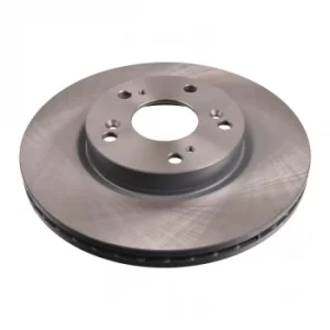 Image of Pair of Brake Discs 31399 by Febi Bilstein Front Axle