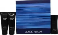 Image of Giorgio Armani Code Gift Set 50ml Eau de Toilette + 75ml Aftershave Balm + 75ml All Over Body Shampoo
