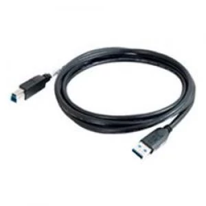 Image of C2G CablesToGo 3m USB 3.0 AM-BM CBL BLK