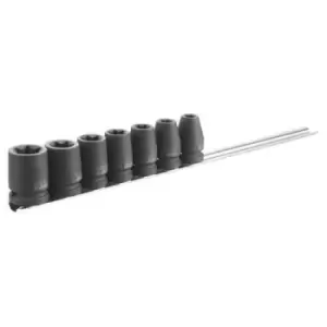 Image of Expert by Facom 7 Piece 1/2" Drive Torx Impact Socket Set 1/2"