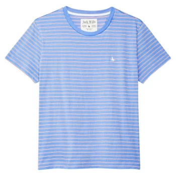 Image of Jack Wills Endmoor Striped T-Shirt - Blue