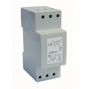 Image of Greenbrook 1A Variable Voltage DIN Rail Double Insulated Bell And Chime Transformer
