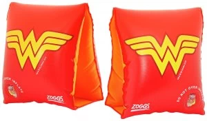 Image of Zoggs Wonder Woman Armbands 1 6 Years