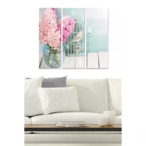 Image of MDF291703568 Multicolor Decorative MDF Painting (3 Pieces)