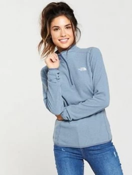 Image of The North Face 100 Glacier 14 Zip Grey Size M Women