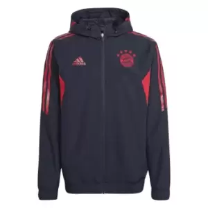 Image of 2022-2023 Bayern Munich Allweather Jacket (Black)
