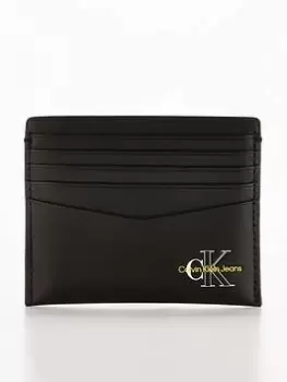 Image of Calvin Klein Jeans Calvin Klein Jeans Three Tone Credit Card Holder, Black, Men