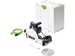 Image of Festool TSV60KEBQ-Plus230V 240V 168mm 47mm BL Plunge Saw Scorer Kit