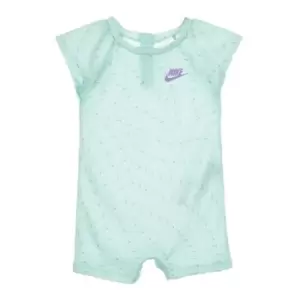Image of Nike Swooshfetti Romper Baby Girls - Grey