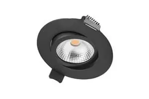 Image of Integral LED Ultra Slim Tiltable Downlight 6.5W 65mm Cut out 3000K 650lm Dimmable - ILDL65L002