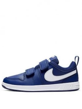 Image of Nike Junior Pico 5 Trainers - Blue/White, Size 1