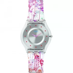 Image of Ladies Swatch Skins -Jardin Fleuri Watch