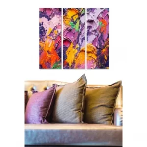 Image of MDF306782456 Multicolor Decorative MDF Painting (3 Pieces)