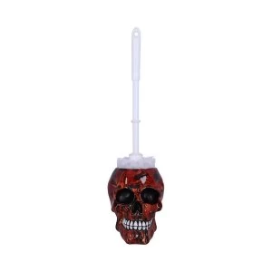 Image of Inferno Skull Toilet Brush Holder