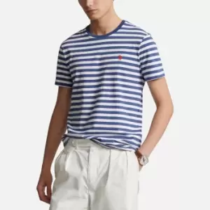 Image of Polo Ralph Lauren Striped Cotton-Jersey T-Shirt - XL