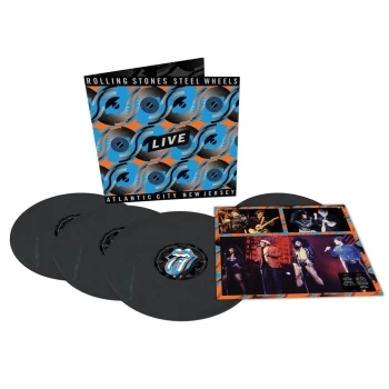 Image of The Rolling Stones - Steel Wheels Live - Atlantic City, New Jersey 4LP Set