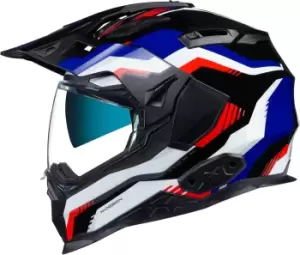 Image of Nexx X.Wed 2 Columbus Helmet, black-red-blue, Size S, black-red-blue, Size S