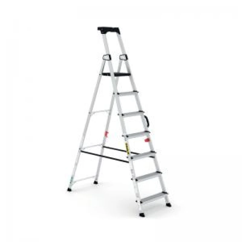 Image of Climb-It Climb-It Professional 7 Tread Step Ladder with Carry Handle Aluminium CAH107 CAH107