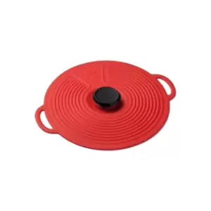 Image of Silicone Classic 20cm Lid Red - Zeal