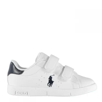 Image of Polo Ralph Lauren Bilton Trainers Childrens - White/Navy