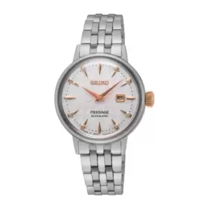 Image of Seiko Presage Cocktail Time 'Clover Club' Diamond Twist Ladies Watch SRE009J1