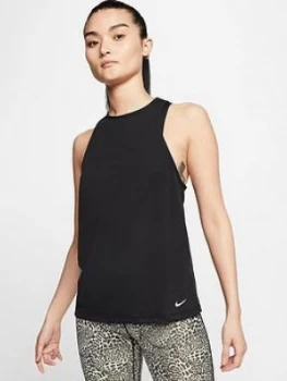 Image of Nike Training Icon Clash Tank - Black, Size S, Women