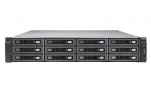 Image of Qnap Ts-EC1280U-E3-4GE-R2 96TB (12x8TB Wd Red Pro) 12 Bay with 4GB Ram