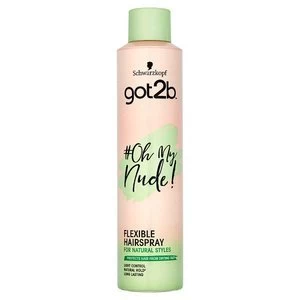Image of got2b Oh My Nude Dry Flex Spray Oh So Natural 300ml