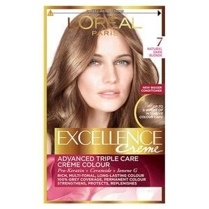 Image of Excellence Creme 7 Dark Blonde Hair Dye Blonde