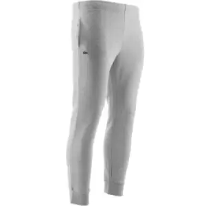 Image of Lacoste Grey Jersey Cuffed Jog Pant