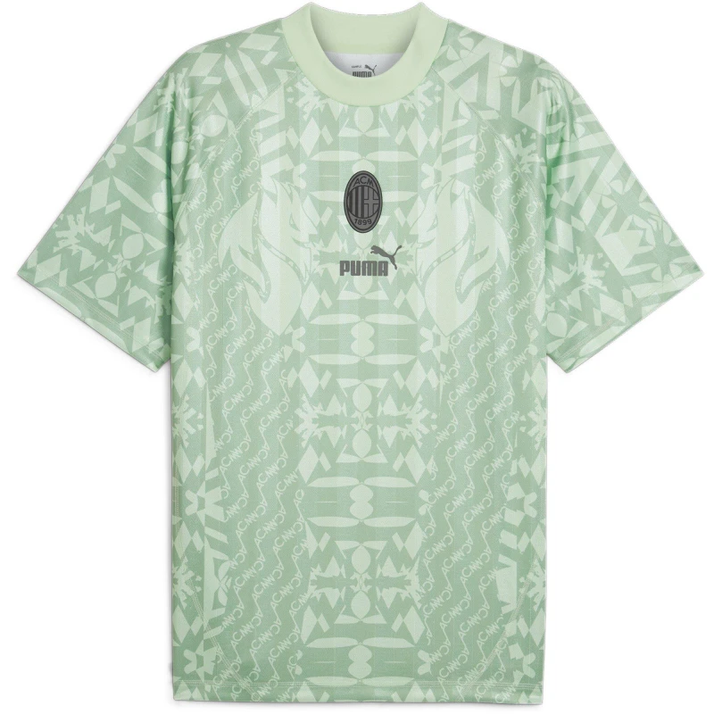 Image of Puma AC Milan Statement T-Shirt 2024 2025 Adults - Grey Grey S