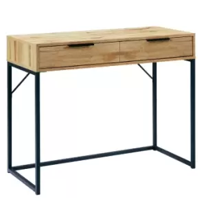 Image of Julian Bowen Bali 2 Drawer Dressing Table/Desk