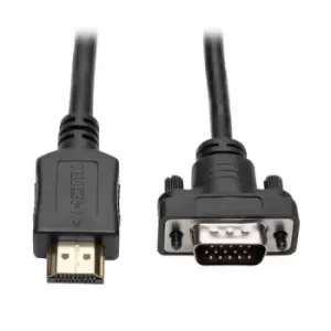 Image of Tripp Lite P566-006-VGA HDMI to VGA Active Adapter Cable (HDMI to Low-Profile HD15 M/M) 6 ft. (1.8 m)