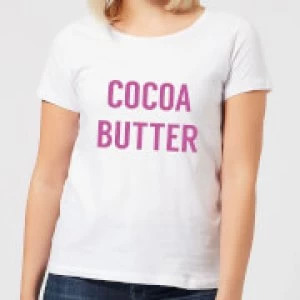 Image of Cocoa Butter Womens T-Shirt - White - 3XL