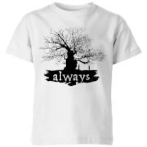 Image of Harry Potter Always Tree Kids T-Shirt - White - 3-4 Years