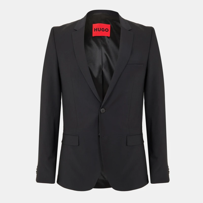 Image of Hugo Mens Hesten Tailored Fit Suit Dark Blue male 34 (44)