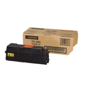 Image of Kyocera TK320 Black Laser Toner Ink Cartridge