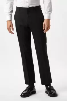 Image of Tailored Fit Charcoal Essential Suit Trousers