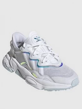 Image of Adidas Originals Junior Ozweego Trainers - White
