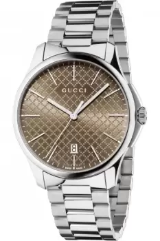 Image of Mens Gucci G-Timeless Slim Watch YA126317