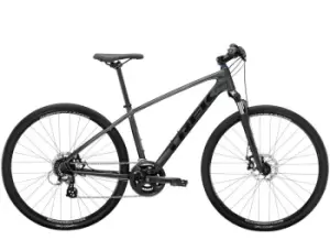 Image of 2023 Trek Dual Sport 1 Gen 4 Hybrid Bike in Lithium Grey