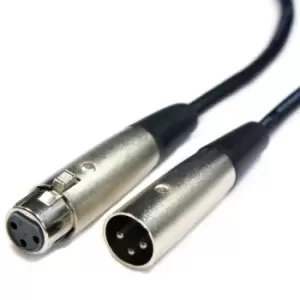 Image of 5m 3 Pin XLR Male to Female Cable PRO Audio Microphone Speaker Mixer Lead