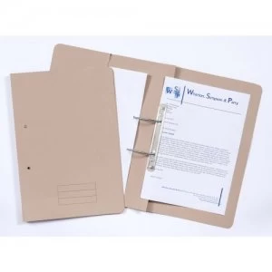 Image of Value 285gsm Pocket Spiral File Foolscap Bluff PK25