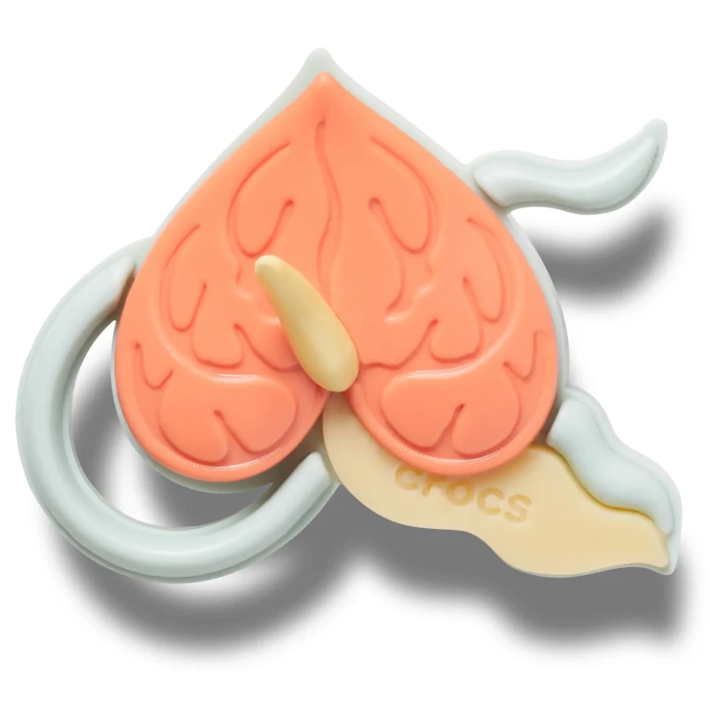 Image of Crocs Jibbitz Crocs Meta Leaf Orange Unisex TU