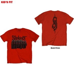 Image of Slipknot - Infected Goat Kids 9 - 10 Years T-Shirt - Red