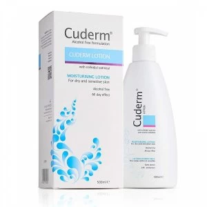 Image of Cuderm Moisturising Lotion 500ml
